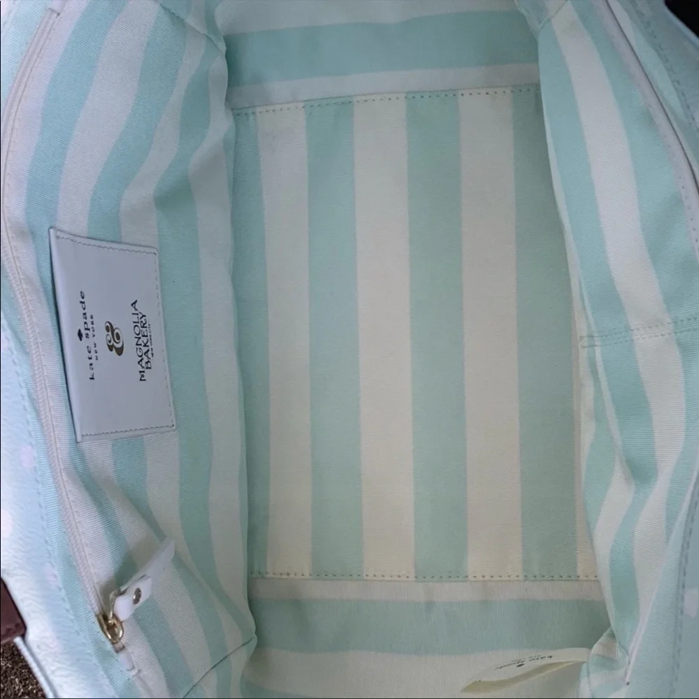 Kate Spade Magnolia Bakery Polka Dot Tote Bag